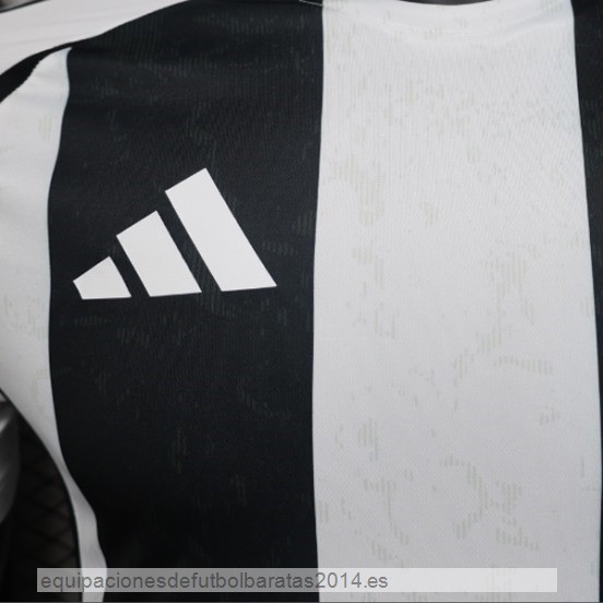 Nuevo 1ª Concepto Jugadores Camiseta Juventus 24/25 Blanco Negro Baratas